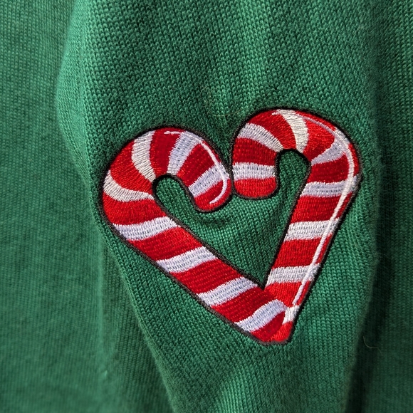 Torrid Disney Women's Green Cardigan Mickey Embroidery Size 3X 22-24 Christmas - Picture 13 of 14